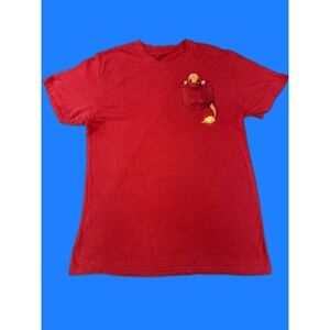 Teeturtle Charmander Pokemon Graphic Tee Unisex L Red 100% Cotton Short Sleeve